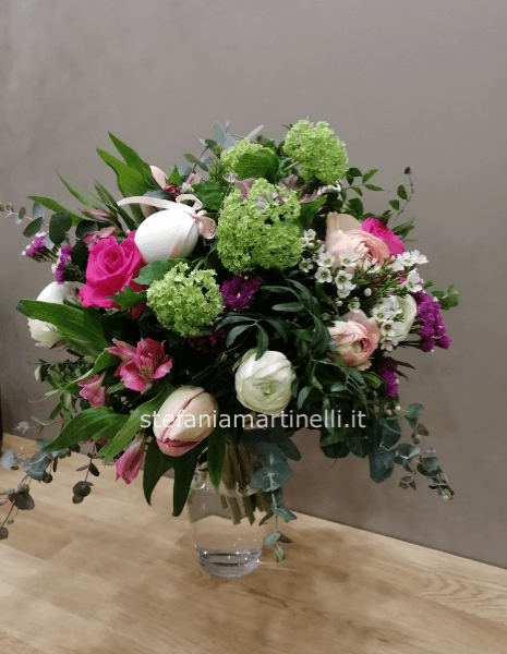 Bouquet colori pastello